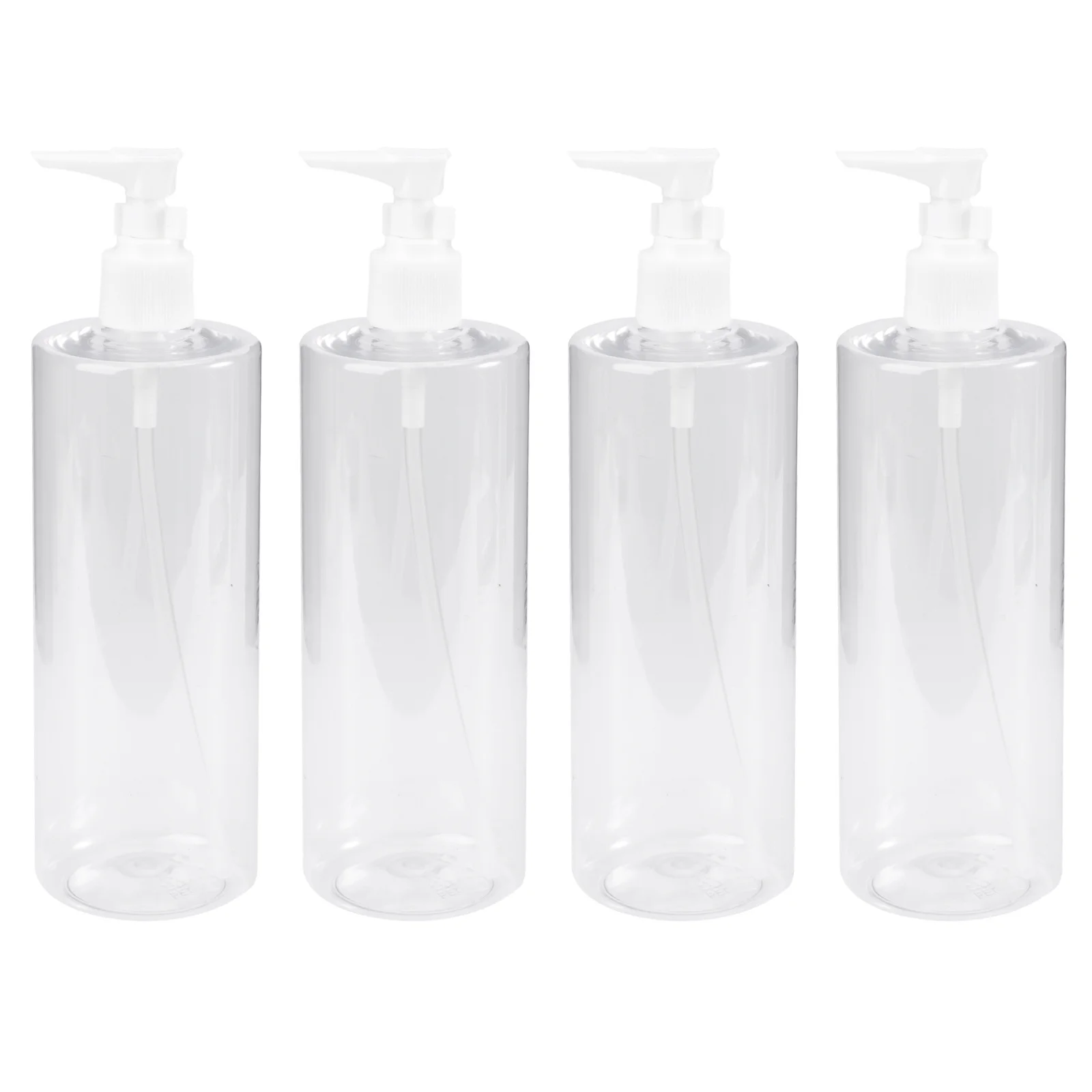 

4 Pcs Hand Bottle Travel Size Pump Dispenser Cream Bottles Empty Shampoo Container Wash Lotion