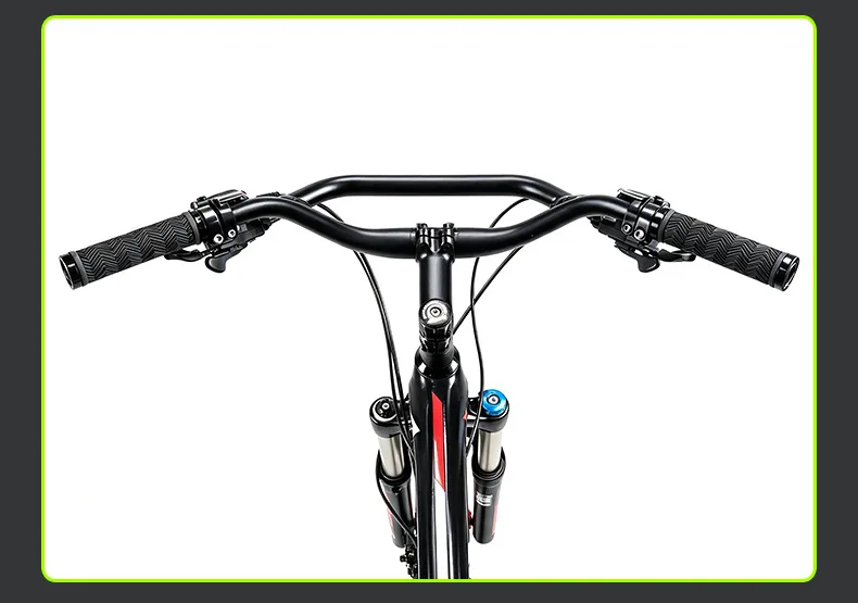 Mountainbike M-Lenker 31,8 mm Aluminiumlegierung Schwalbenlenker 640 mm geschweißter Verlängerungsrahmen horizontaler Lenker Zubehör Lenker – Detail 15