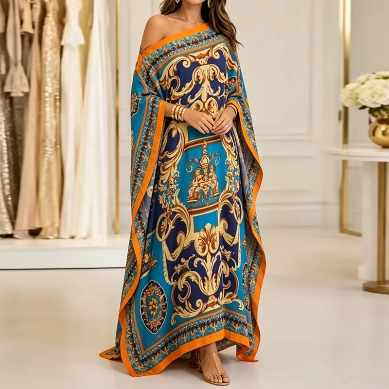 Boho sukienka plażowa dla kobi – Cover Up Kaftan recenzja i cena