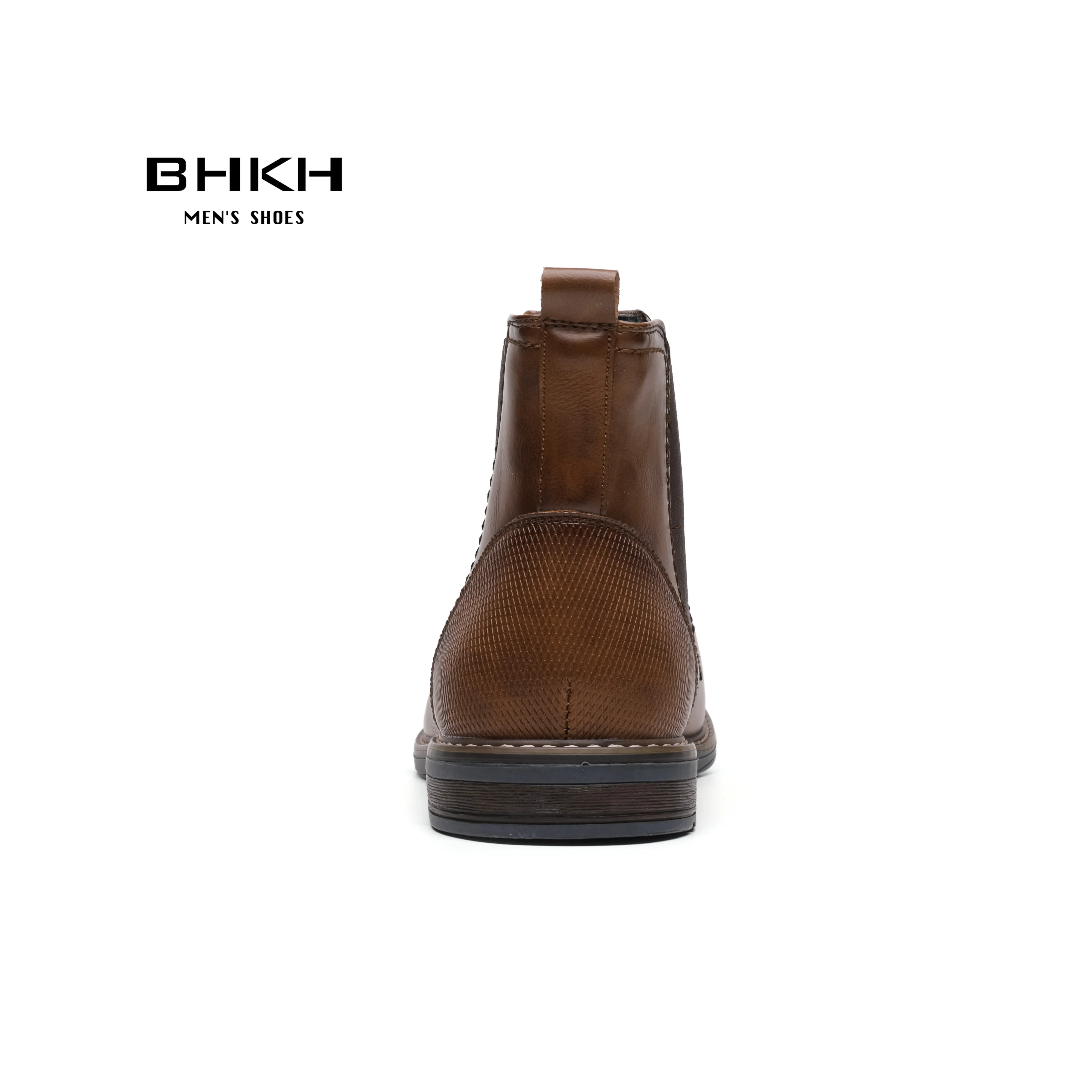 BHKH 2024 Men Chelsea Boots New Men Winter Boots Fashion Ankle Boots Smart Business Dress shoes Formal Man Shoes