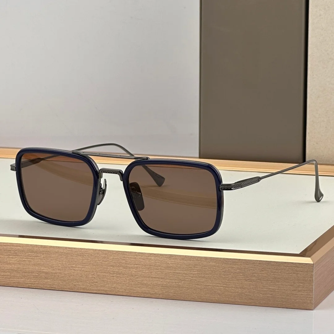 ADITA FLIGHT 008 53-21 Top Quality Men's Sunglasses for Women Classic Punk Luxury Titanium UV400 Designer Sunglasses with Box