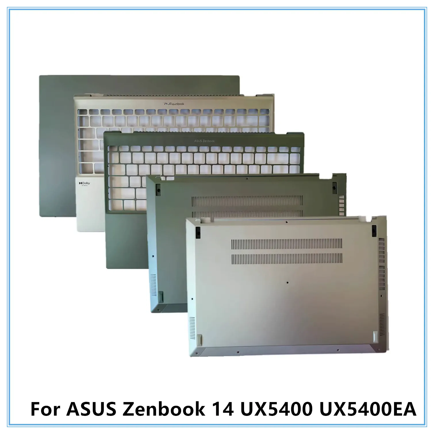 

98%New For ASUS Zenbook 14 UX5400 UX5400EA Laptop LCD Housing Top Lid Back Cover/Palmrest Keyboard Frame/Bottom Cover Case