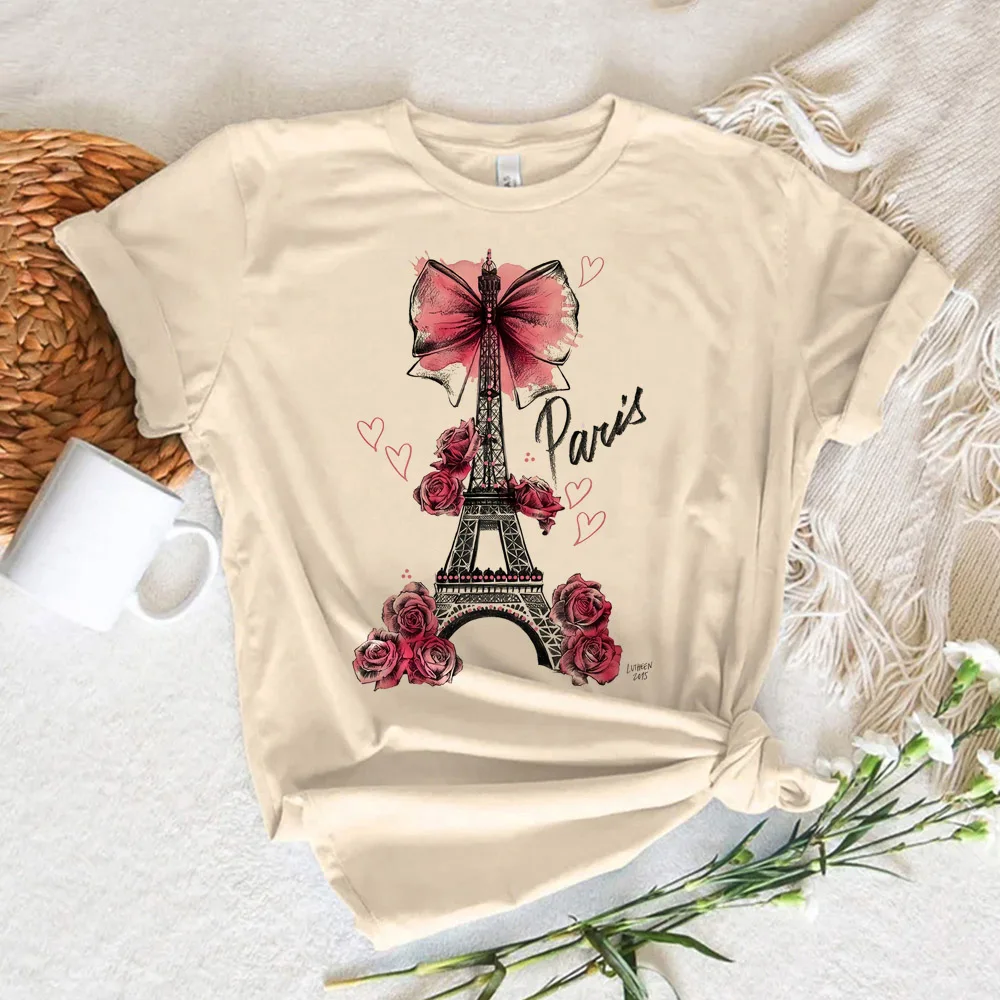 Paris Tee women funny t-shirts girl manga Japanese clothes