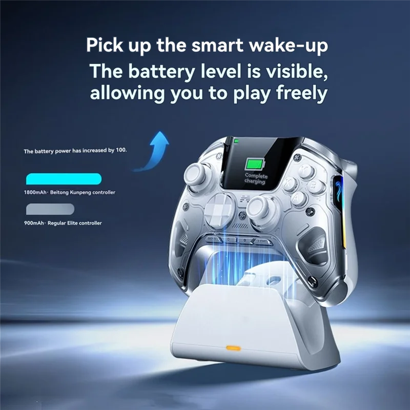 

V2 Smart Wireless Gamepad Bluetooth Joystick Controller 2-Inch Screen For /Switch PC/Steam Mobile Games