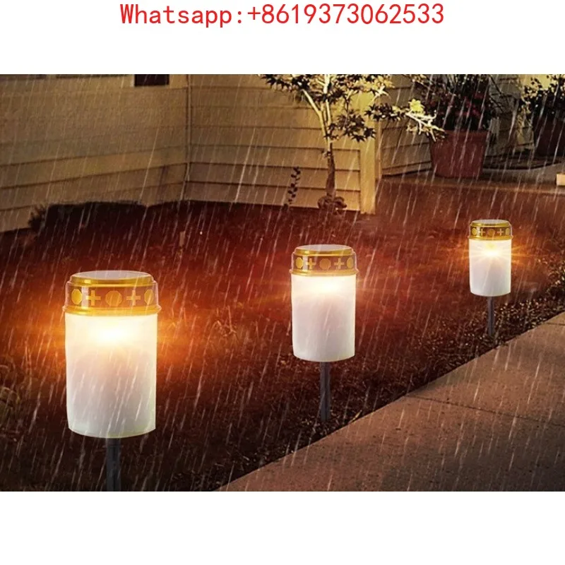 

Солнечные уличные светильники для сада, светящиеся в темноте, водонепроницаемые, втыкаемые в грунт, 10 шт.