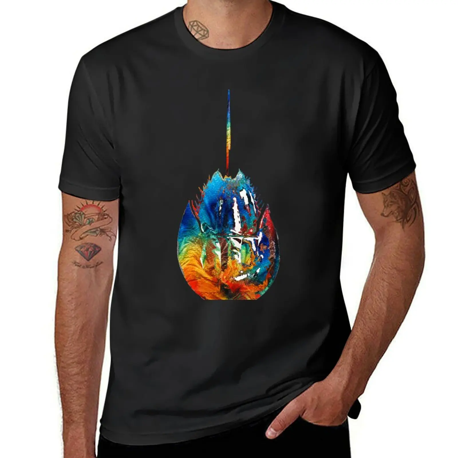 

Colorful Horseshoe Crab Art by Sharon Cummings T-Shirt sweat graphics boys whites mens white t shirts