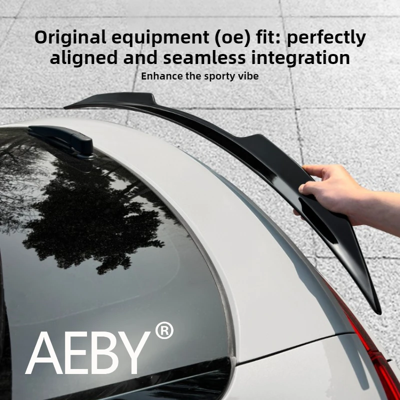 AEBY For BYD Seal U DM-i 2023 2024 2025 Rear Wing Spoiler Car Accessories, ABS Carbon Fiber Style Easy Installation Auto Styling