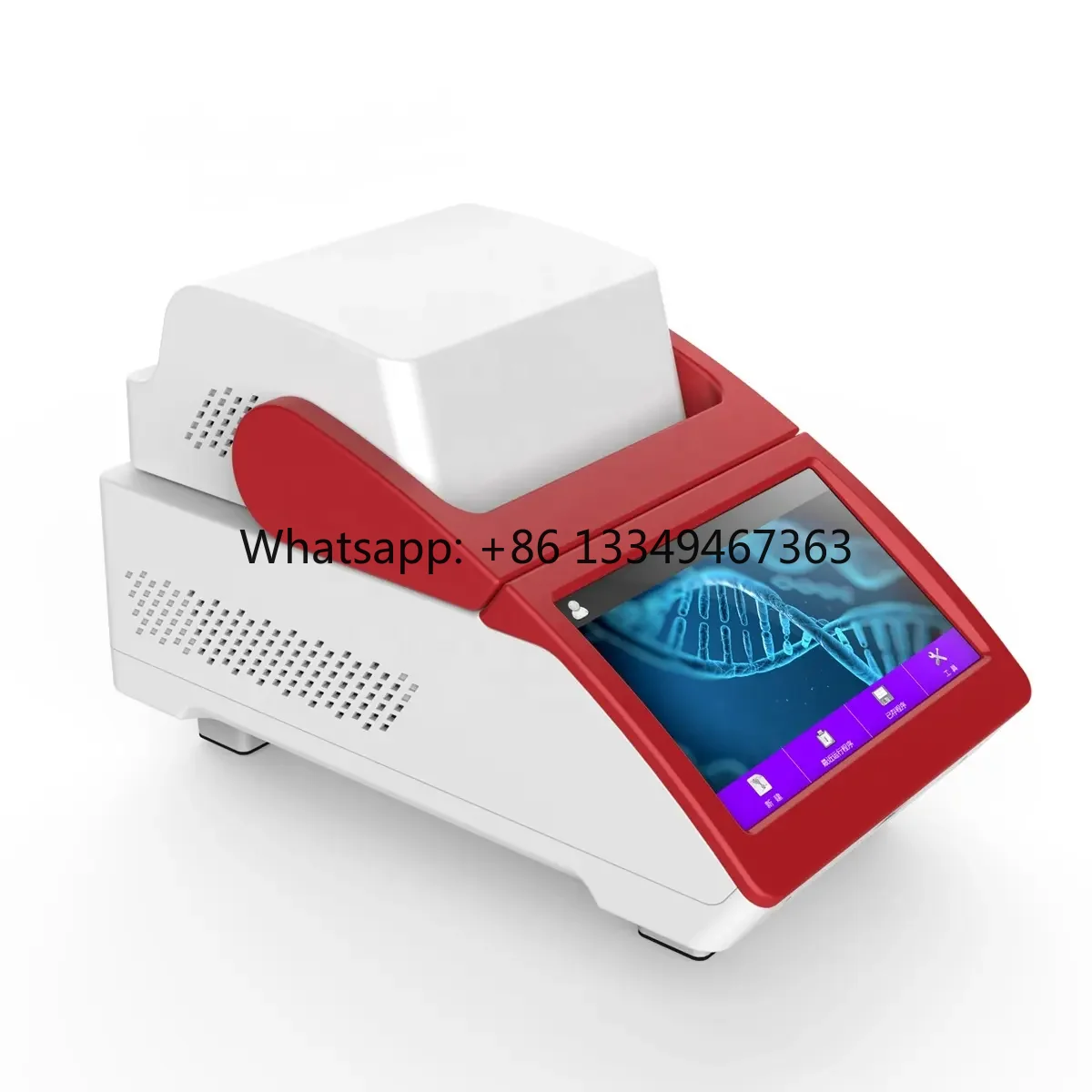Mini Real-Time System with Built-in 7'' Touch Screen Simple and  4 Fluorescent Channels Thermocycler