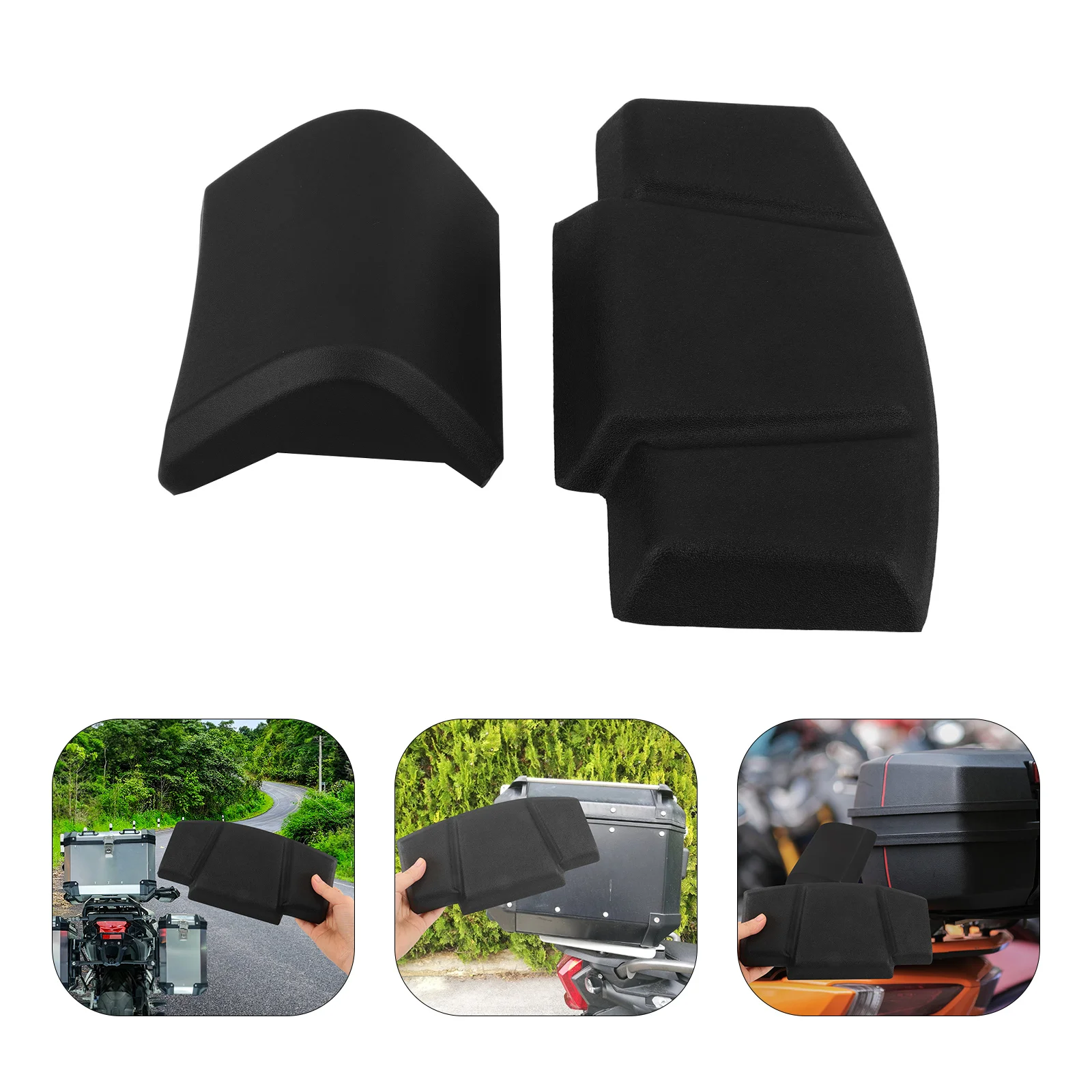 

1 set 1 Set Motorcycle Backrest Cushion -Adhesive Vibration Absorbing Rear Seat Pad For Motorbike Trunk Durable