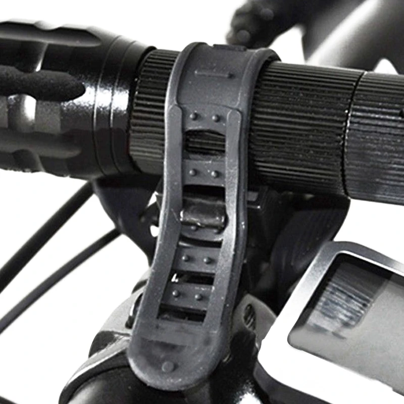 360 Degree Rotation Bicycle Cycling Flashlight Mount Holder Front Light Torch Bracket