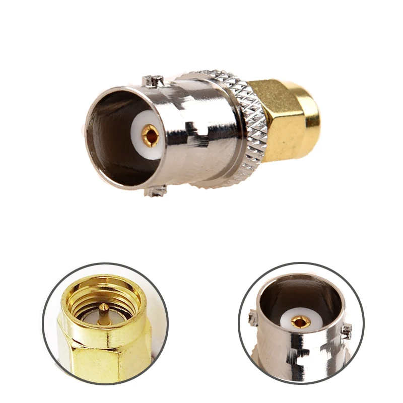 RF SMA توصيل ذكر إلى موصل ، BNC أنثى ، موصل هوائي راديو M F ، محول محوري اقناع ، 2 148