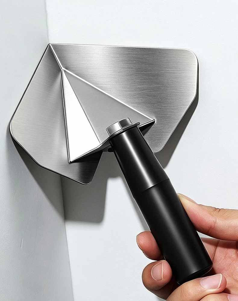 Drywall Corner Tool, Outside / Inside Corner Putty Knife, Stainless Steel Corner Trowel For Drywall Gyprock Plasterboard
