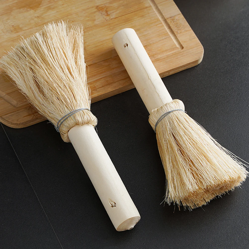 

2Pcs Bristles Extended H Kitchen Tool For Pot Cleaning Tool Dish Pot Cleaning Brush Scrubbers