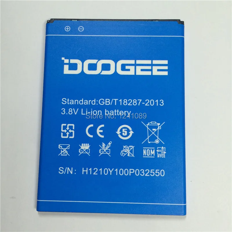 

Mobile phone battery for DOOGEE Valencia2 Y100 plus battery 3000mAh Long standby time High capacit for DOOGEE Y100 plus battery