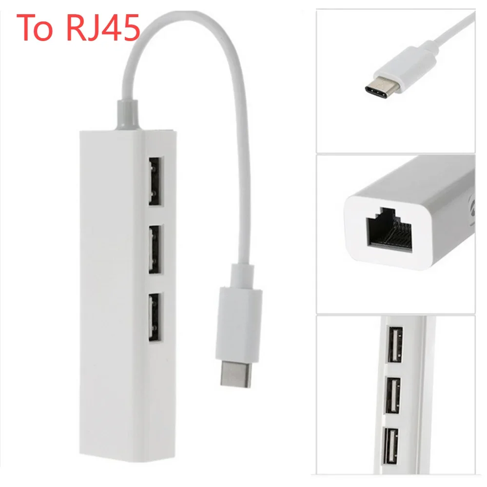 USB/Type-C Ethernet Adapter 10GBit/s USB to RJ45 Lan Network for Laptop PC Windows Xiaomi Mi Box Nintendo Switch Network Card