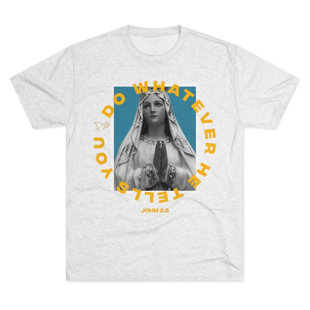 Men's Our Lady of Lourdes Premium T shirt