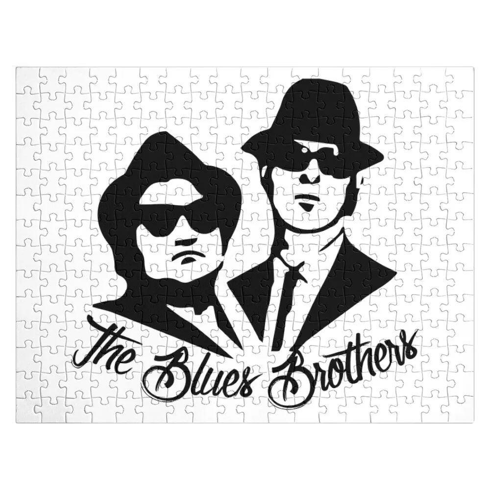 

The Blues Brothers  designs  Jigsaw Puzzle Personalized Wooden Name Toddler Toys With Photo Personalized Baby Toy Puzzle