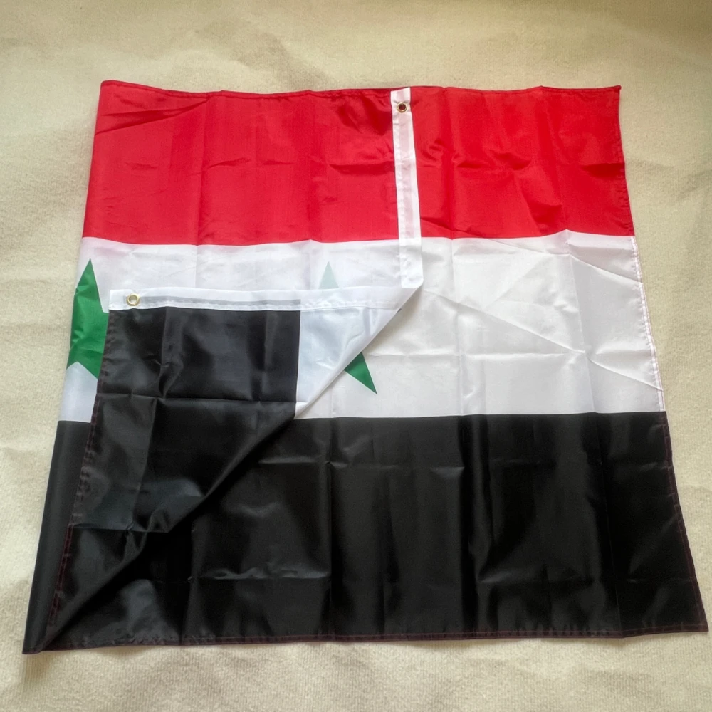 Syria Arab Republic Syria Flag Indoor Outdoor decoration 90x150cm polyester polyester hanging