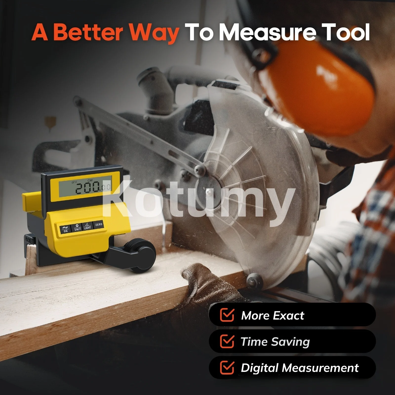 High Precision Digital Woodworking Distance Measuring Wheel, Roller Measuring Tool for Metal Aluminum Wood Pipe Materials
