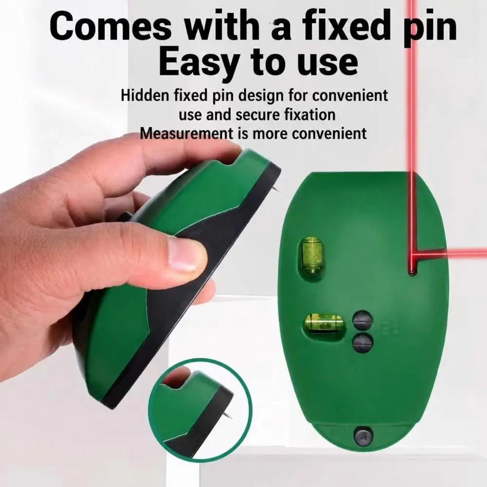 Infrared Leveler Vertical Mouse Laser Level Infrared , Used as a Remote High-Precision Electronic Level for Walls and Buildings