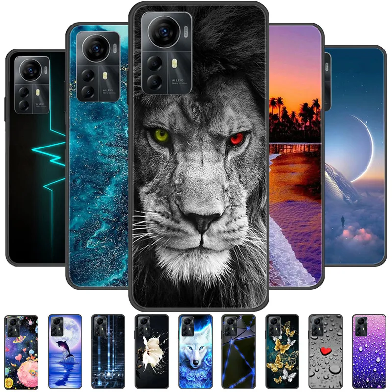 For ZTE Blade A72S Case Shockproof Soft TPU Silicone Phone Cover For ZTE Blade A72S A 72s Funda BladeA72S 4G 2023 Capa Cartoon