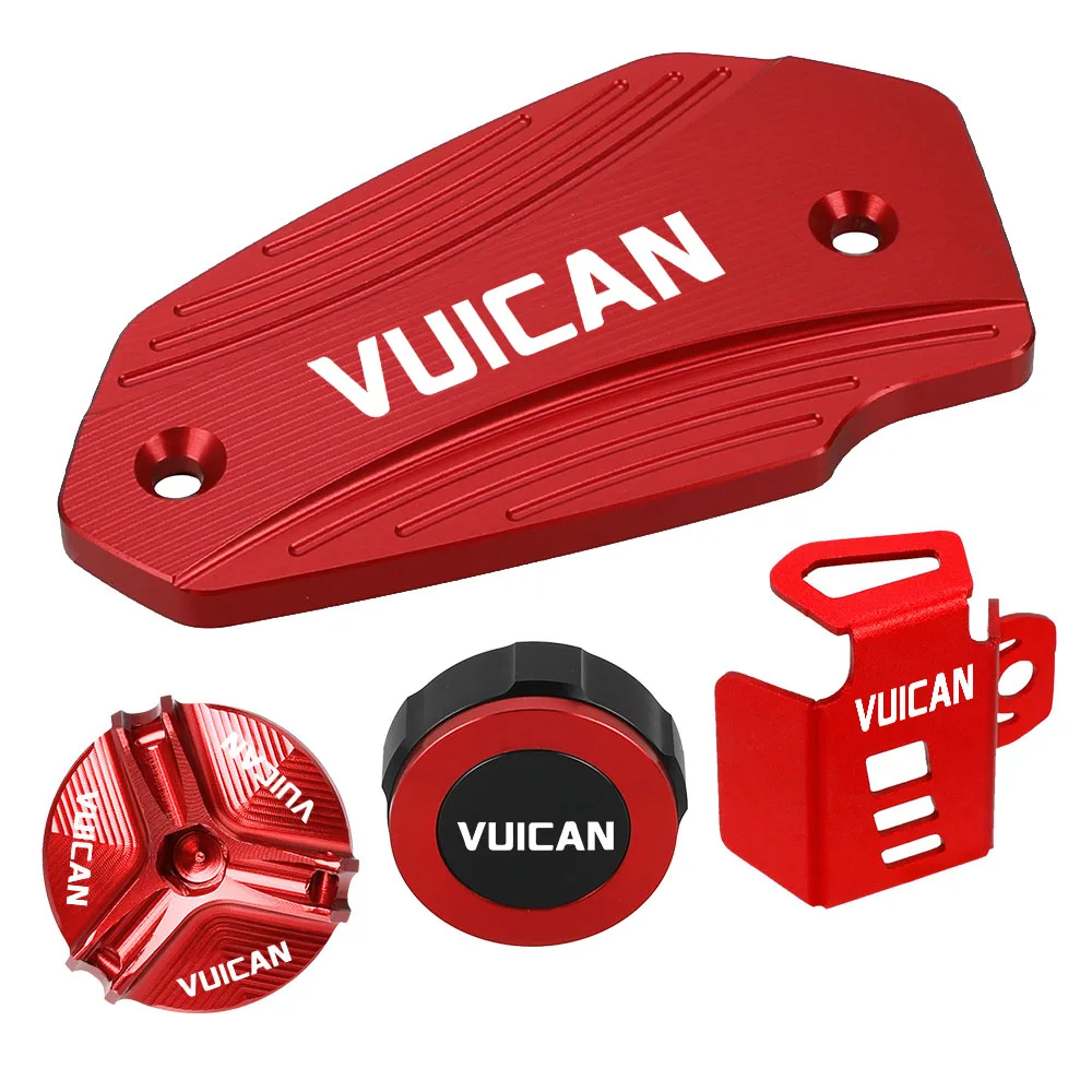 For Kawasaki Vulcan S 650 VulcanS 650 VN650 2015-2023 Front Rear Brake Fluid Fuel Cover Oil Filler Cap Protection Accessories