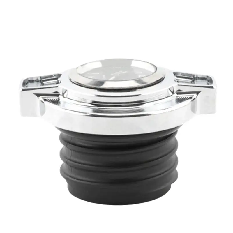 Dependable-Motorcycle Fuel Tank Cap With Clock For Sporster XL 883 1200 Road King 1996-2023 Oil Gas Caps
