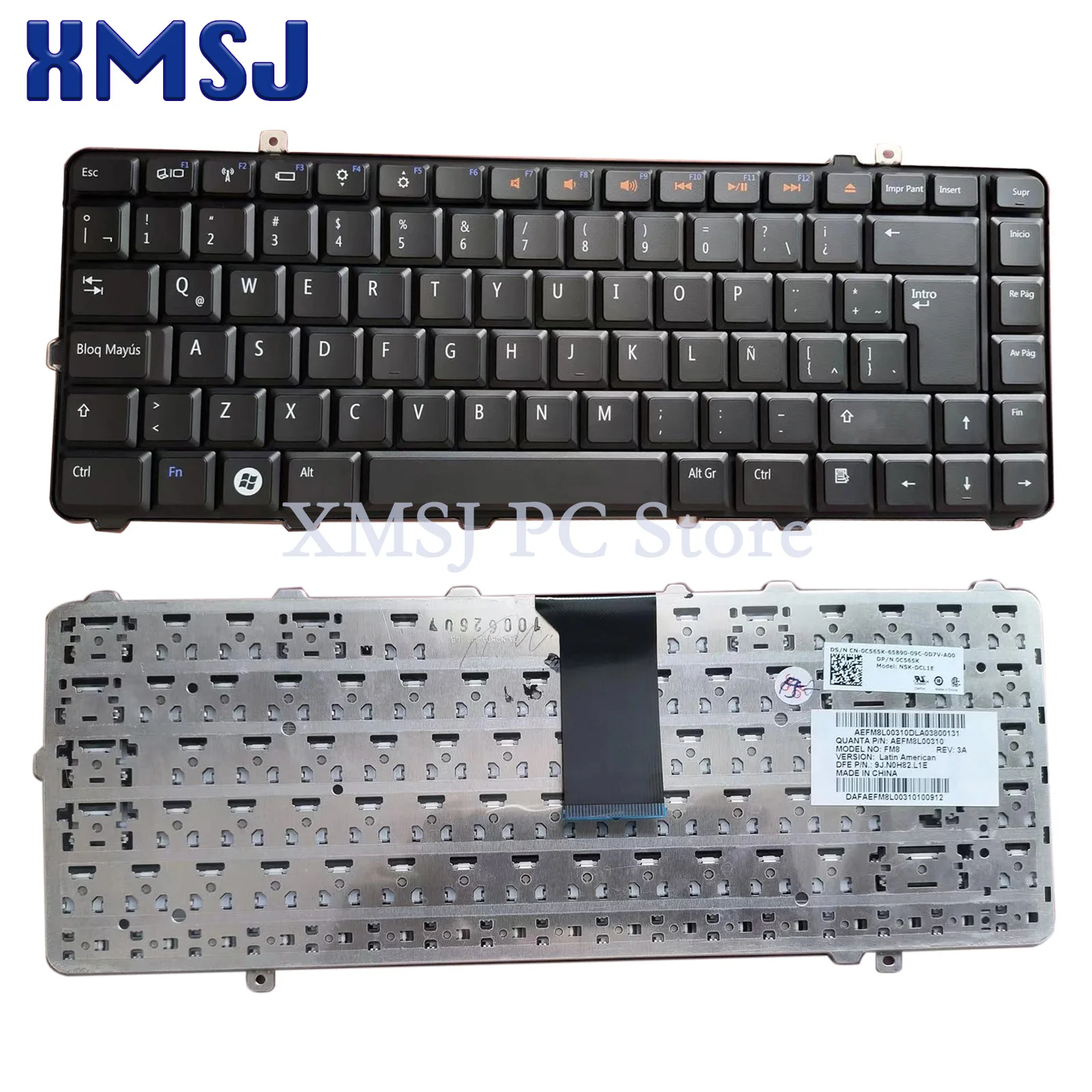 

For Dell Leap Studio 1555/1557/1558 notebook built-in keyboard European version free shipping