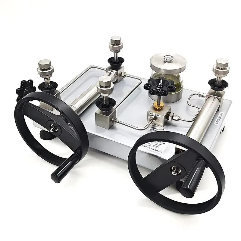 Portable High Pressure Hydraulic Calibration Pump 250Mpa Pressure Gauge Calibrator for Precision Measurement