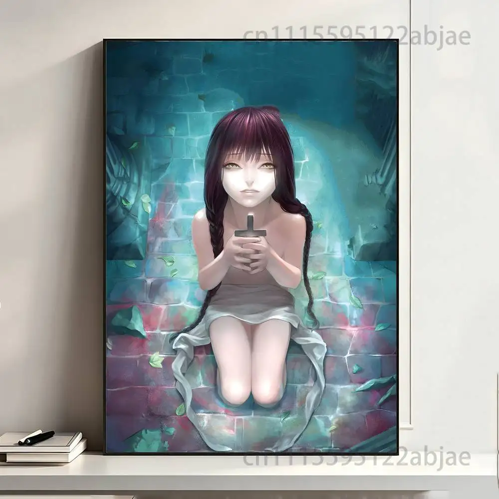 The H-House in F-Fata Morgana Poster Waterproof HD Wall Art Decal Self-Adhesive Aesthetic Decor For Home Living