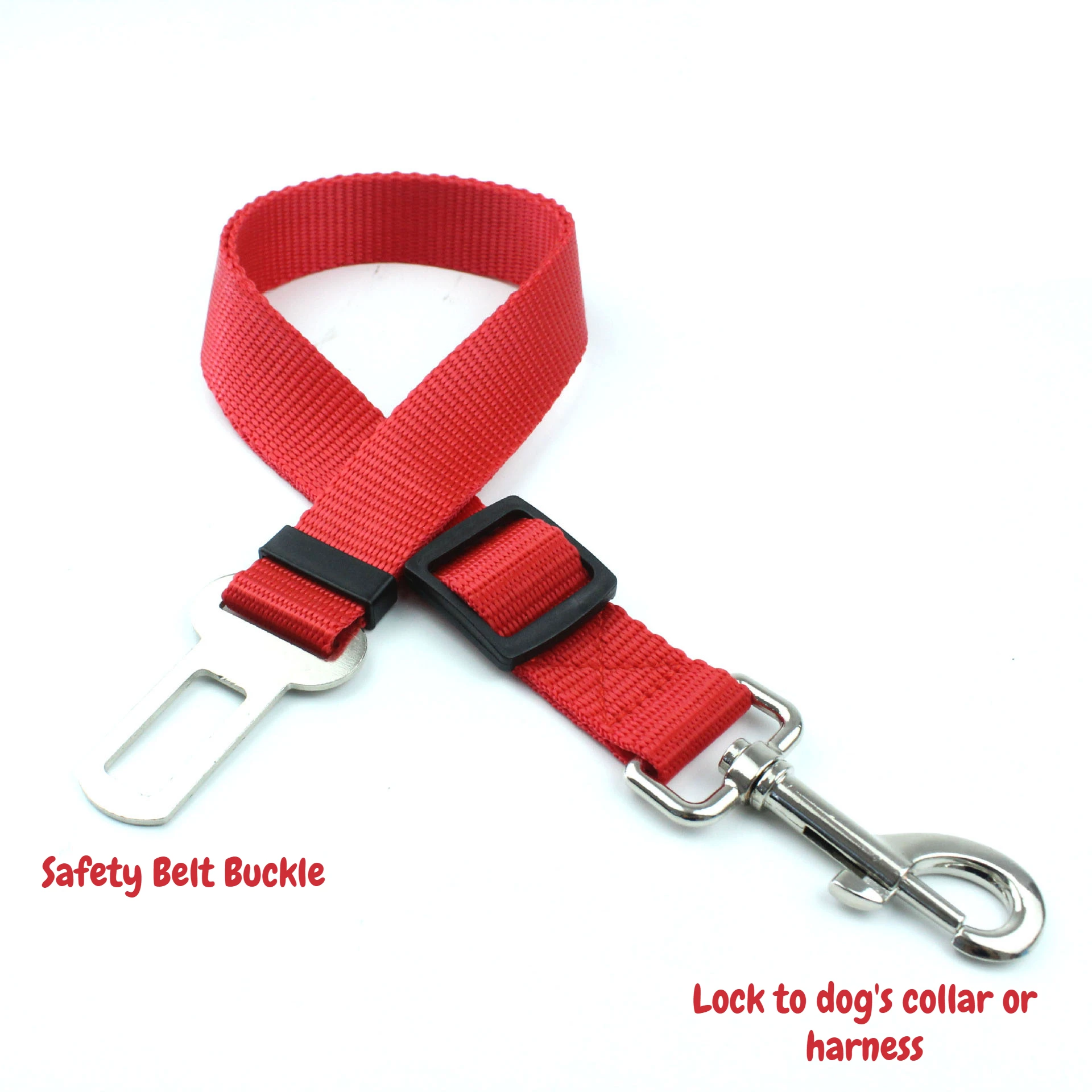 

1pc Dog Safety Belt Pet Supplies Dog Car Products Freeshipping Tied To Pet Harness or Dog Collar Accessories for Small Dogs