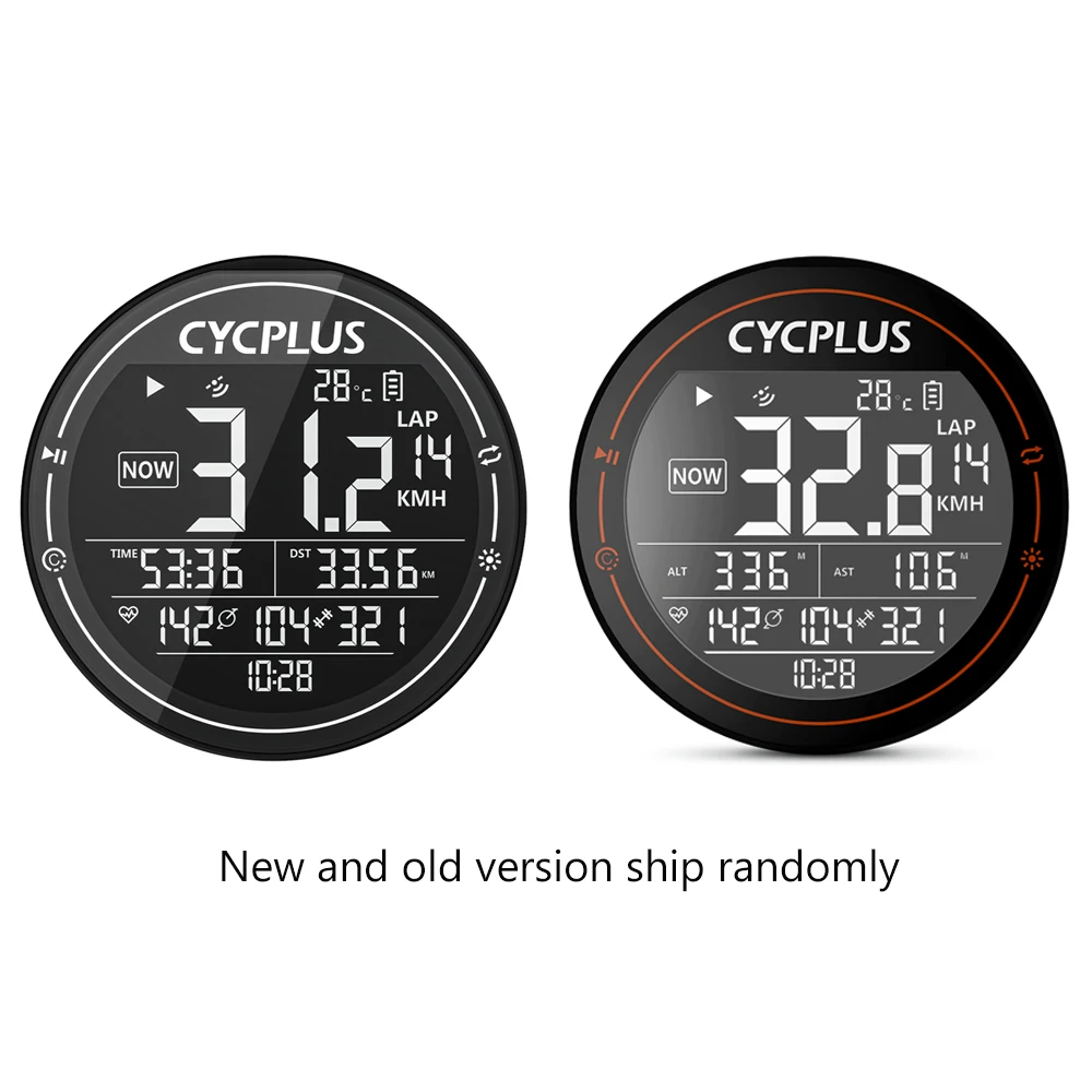 Ordinateur De Vélo GPS Sans Fil CYCPLUS – ANT+ / Bluetooth – Étanche IPX6 – Compteur De Vitesse