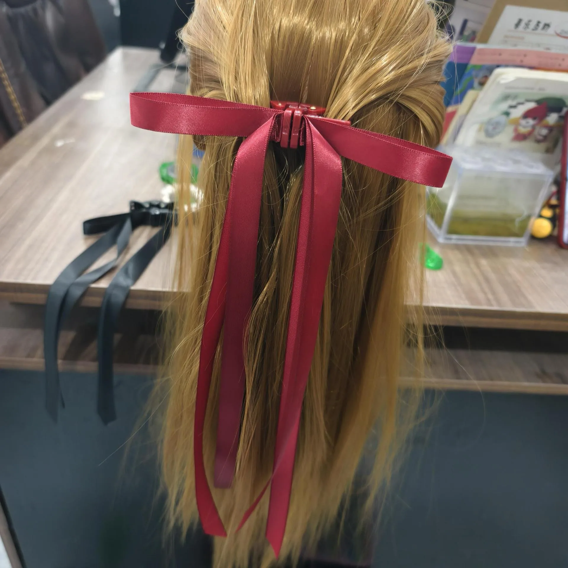 Grenzüberschreitende magnetische Haarspange mit Schleife, intelligente magnetische Haarklammer, personalisierte intelligente magnetische Haarspange – Detail 16