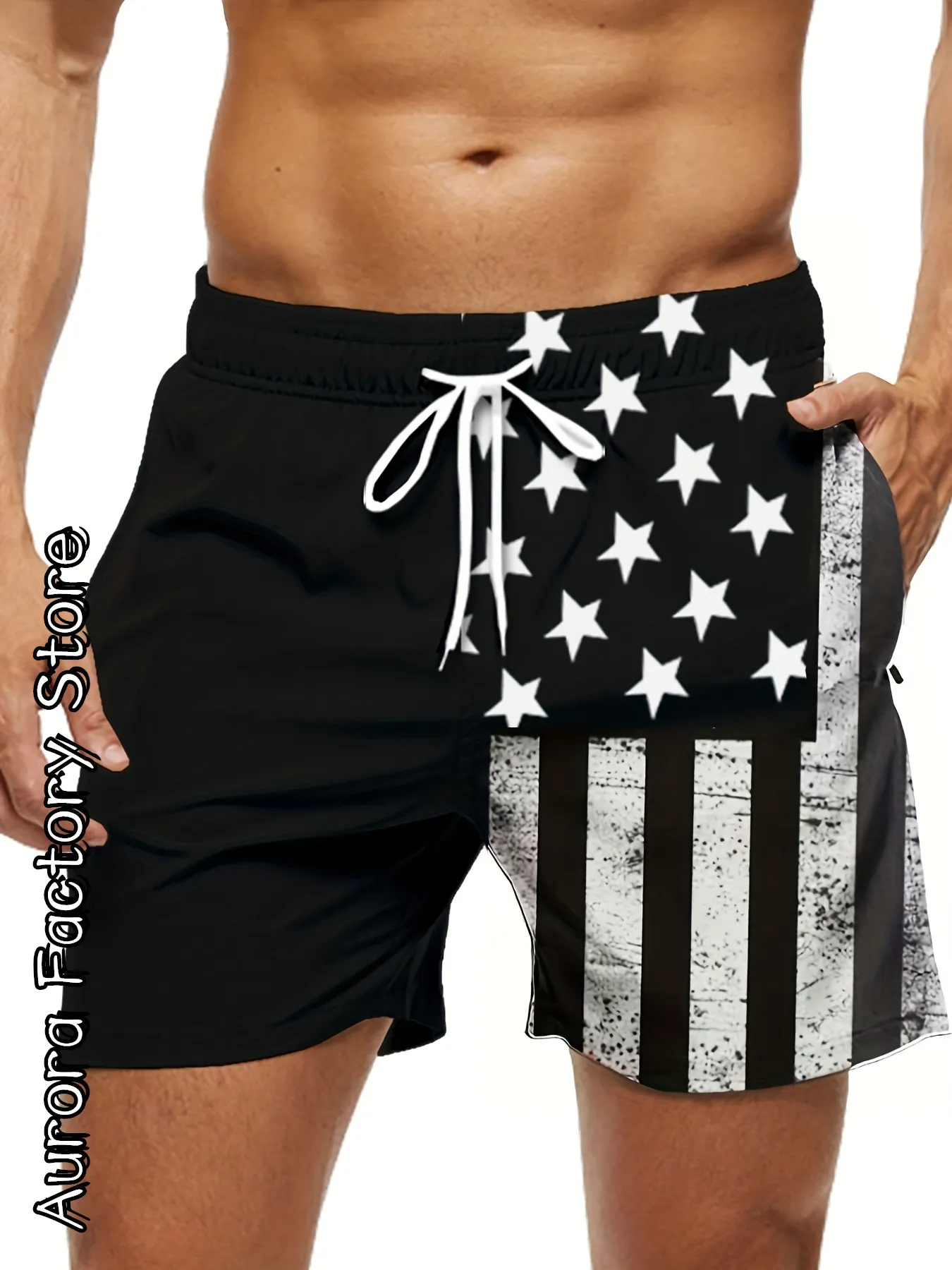 Summer Men Fashion Trend Shorts 3D USA Flag Graphic Clothing Boys Kids Casual Hawaii Vacation Shorts Male Stylish Beach Shorts