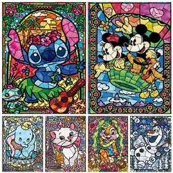 Disney 5D Diamond Painting Cartoon Characters Set Hobby Art Full Round Embroidery Mosaic Picture Of Rhinestones Craft Home Decor