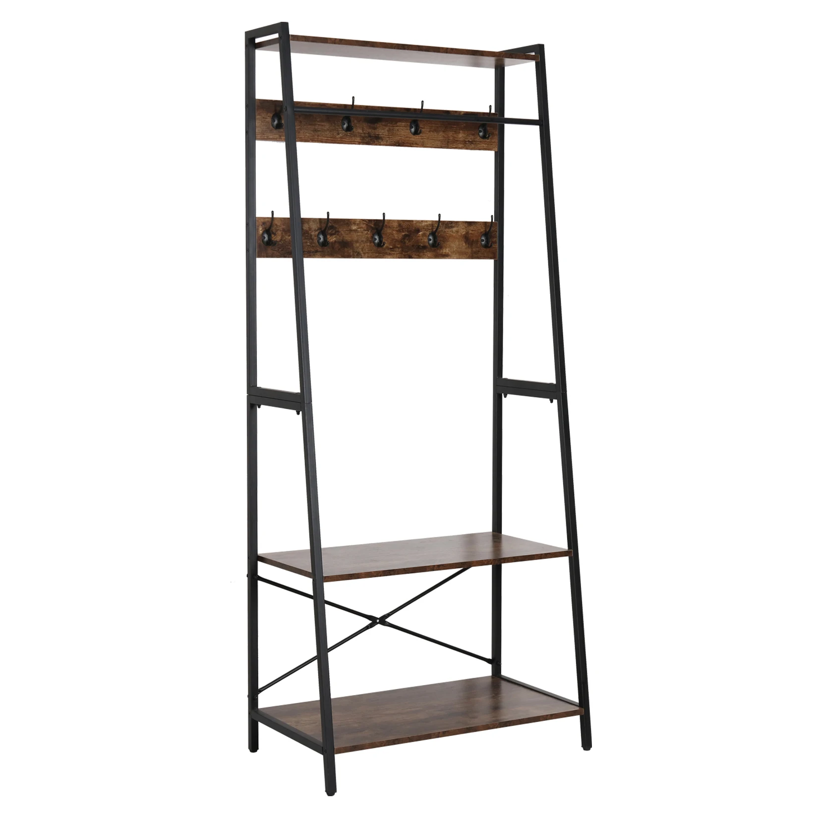 Heavy Duty Large Metal Clothes Rail Storage Garment Shelf Hanging Display Stand Rack