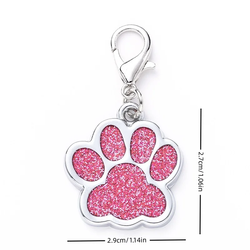 Exquisite Cats And Dogs Anti-lost Listing, Multi-color, Firm, Not Easy To Drop, Nameplate, High-value Fashion, Customizable Con