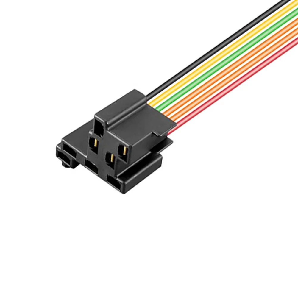 Wiring Harness Headlight Pigtail Plastic Metal Construction for Easy Installation 1 Set Included Automotive Headlight Repair