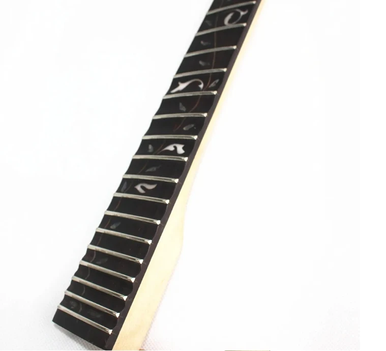 24 Frets Full Scalloped Maple Neck Rosewood Fingerboard Electric Guitar Replacement Parts or Complete Guitar Neck