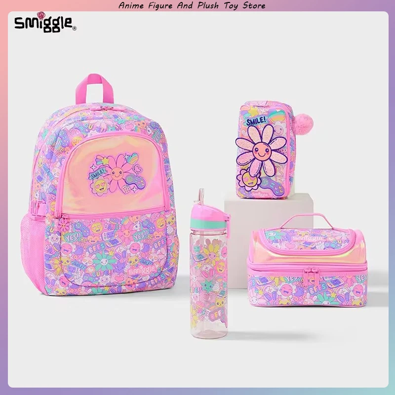 Australian Smiggle Schoolbag High-Capacity Large And Lightweight Backpack For Elementary School Students Girl'S School Start Gif