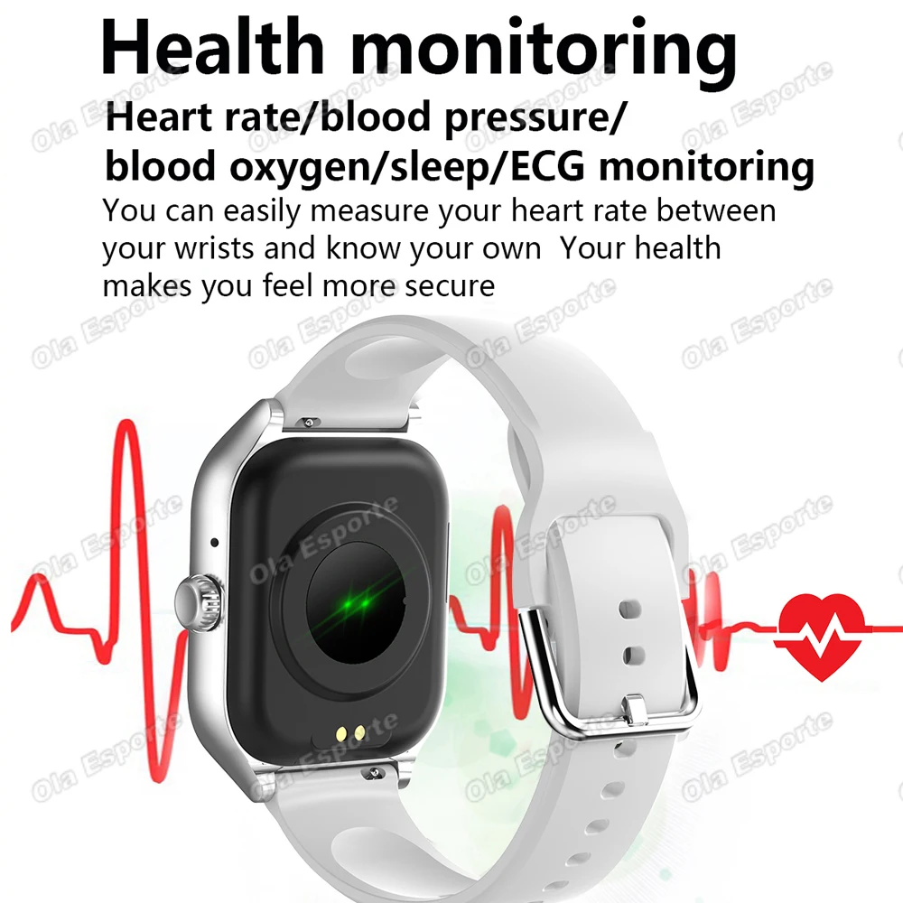2026 New Smart Watch Bluetooth Call Message Reminder Health Monitoring GPS Sport Tracker Smart Watch Gift for Men and Women Hw12 view 2