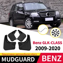 Car Mud Flaps For Benz GLK 200 260 300 CLASS 2009-2020 Mudguards Splash Guards Fender Mudflaps Wheels Decorative Accessories