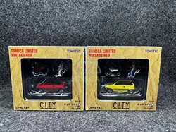 1/64 Tomytec Tomica TLV N272A/B Honda City R with Motocompo 81 JDM Limited Edition Simulation Alloy Static Car Model Toy Gift