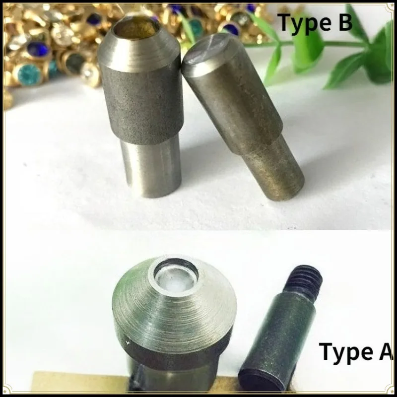 Hand Press Die Mould Tool For 6-12mm  Cone Round Head Studs Rivets Spikes DIY Craft Supplies Rivet Tool