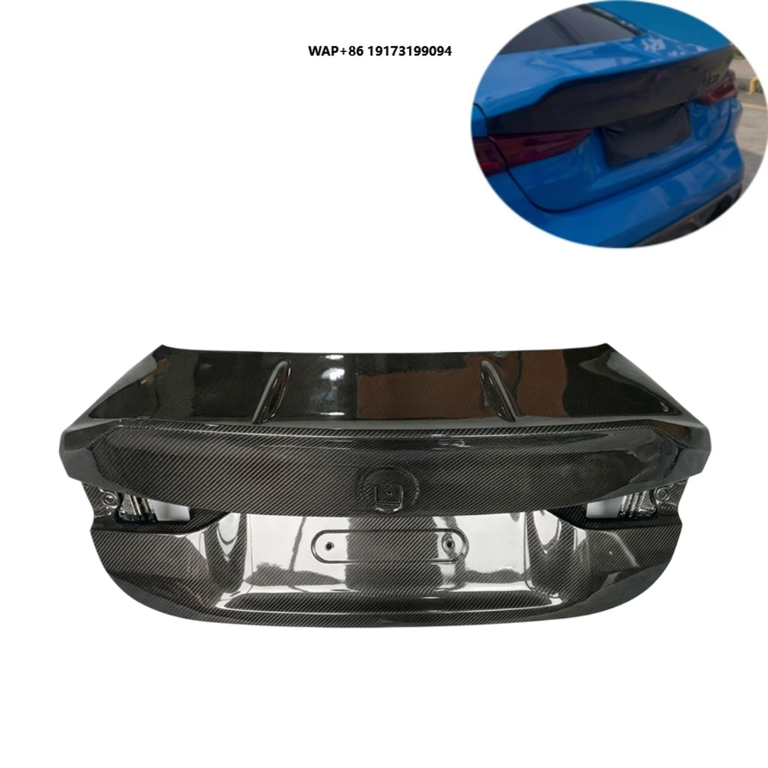 

2021+ Vehicle Parts & Accessories Exterior Accessories Ducktail Style Dry Carbon Fiber Rear Trunk Lid for M4 G82
