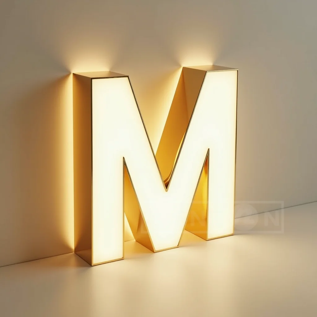 Aangepaste 3D LED verlichte metalen letters teken frontlit voor zakelijke winkelpui buiten waterdichte oplichtende reclame bewegwijzering