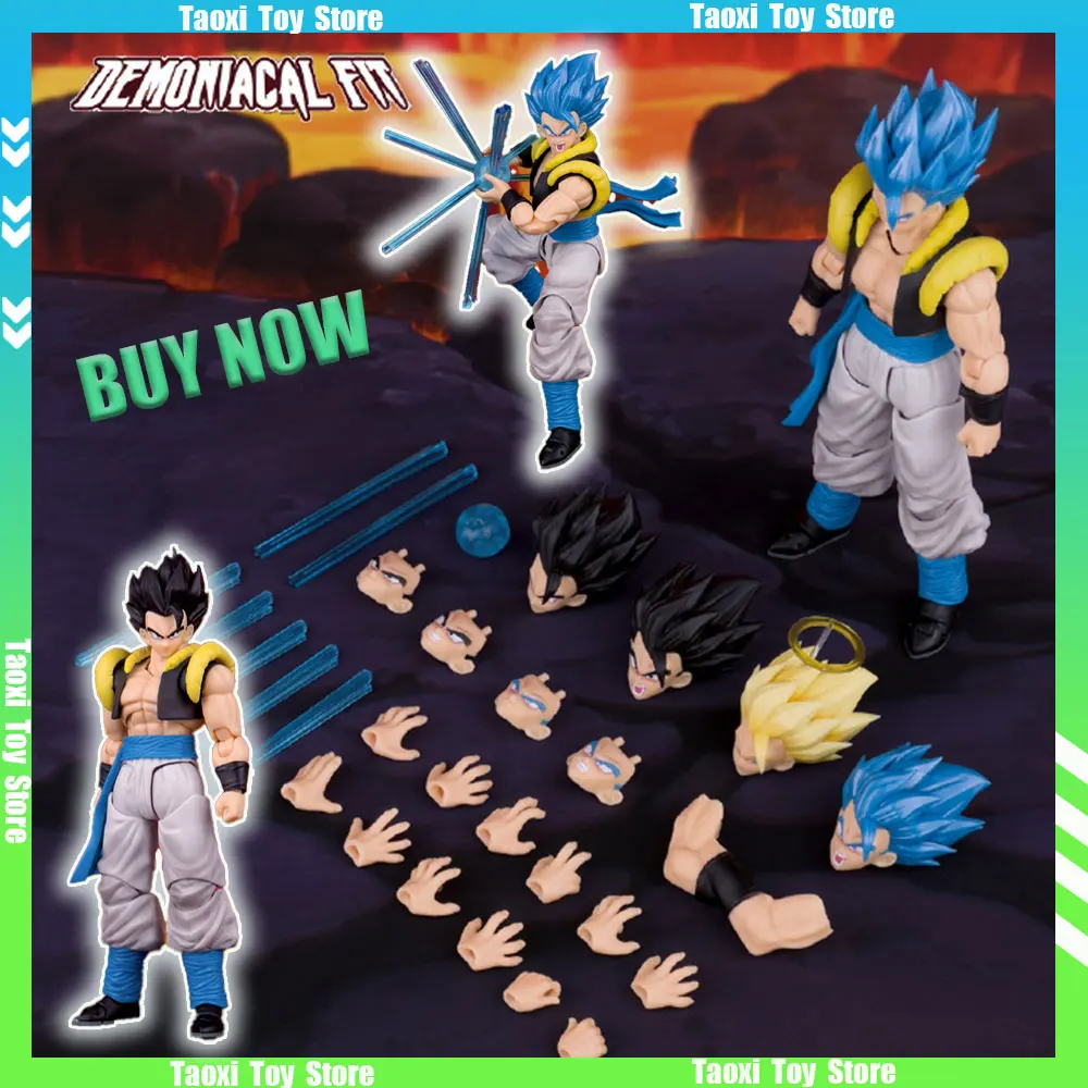 

Лидер продаж Demoniacal Fit Gogeta Фигурка Dragon Ball Z SHF Hero Waltz Gogeta Super Saiyan Фигурка Модель Коллекция Игрушки Подарки