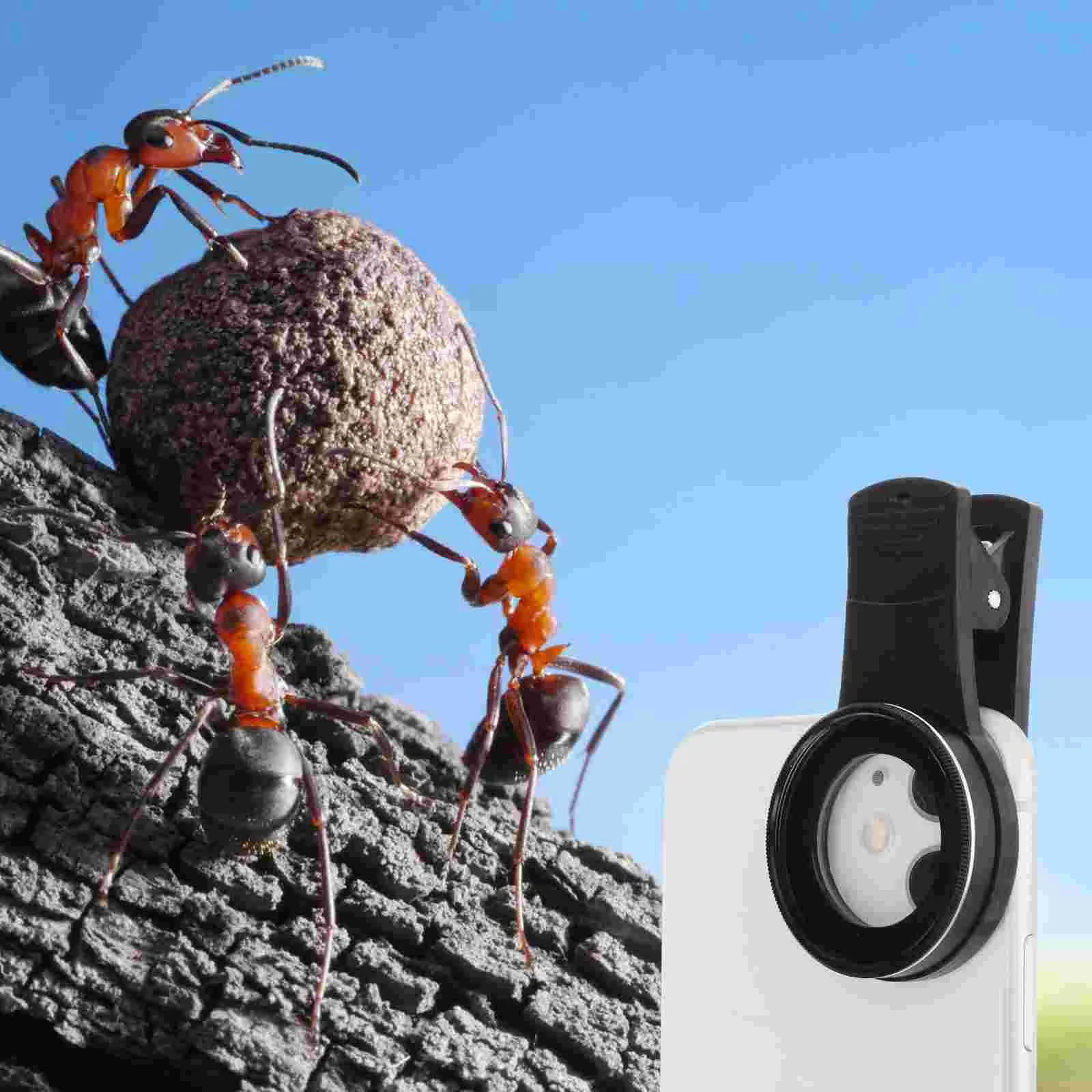 

37 Mm Camera Lens 15X Macro Clip on Phone Smartphone Smartphones Universal Intelligent