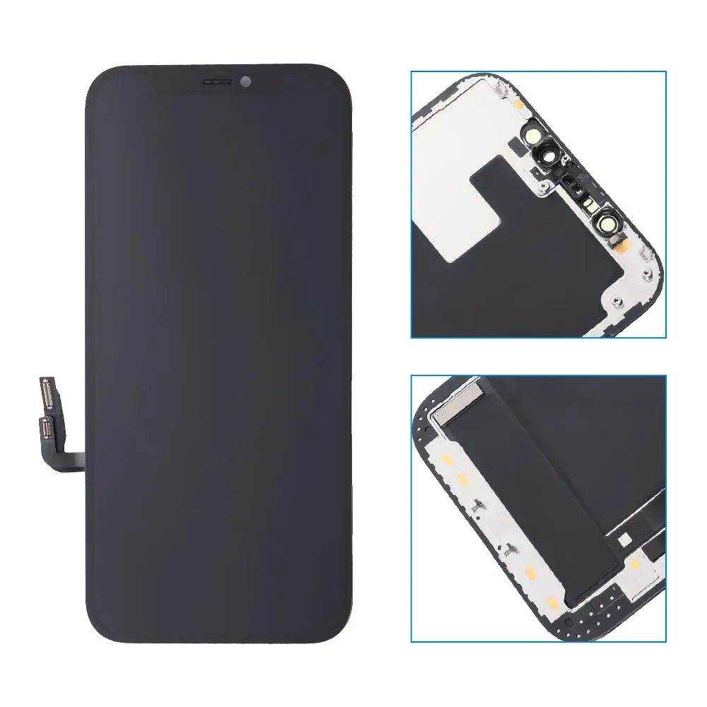 Elekworld Best Choice incell LCD for iPhone 12 12 Pro Display Screen With 3D Touch Digitizer Assembly No Dead Pixel Replacement