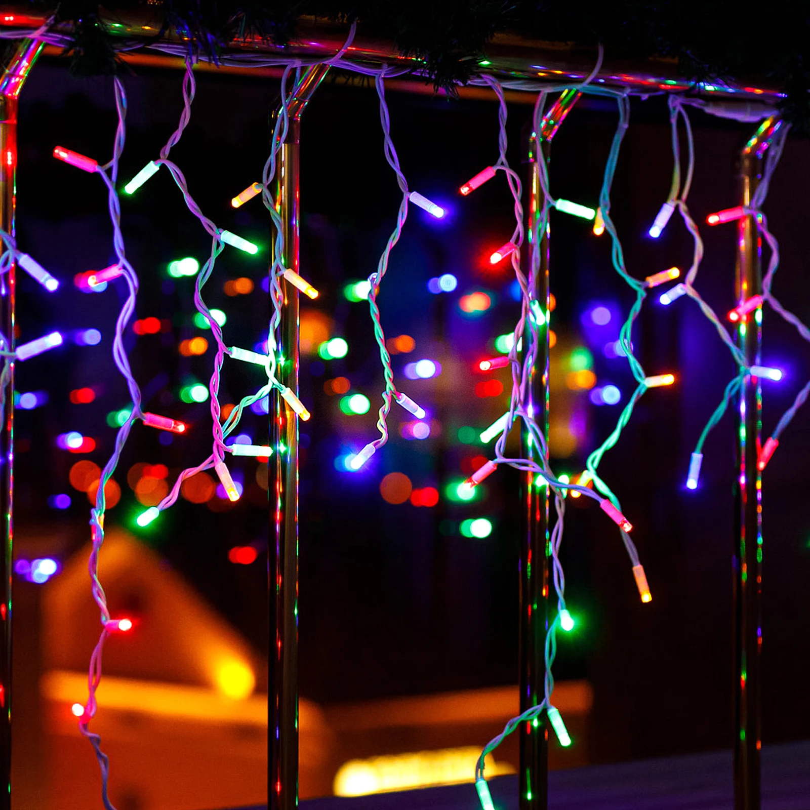 

4M 40LED Operated String Lights Multi Color 3 Modes LED Decorative Waterproof Christmas Home Outdoor Party DIY